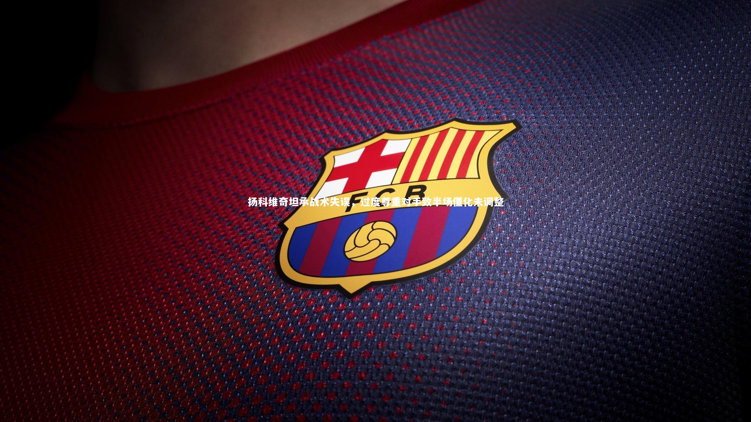 球王会体育_扬科维奇坦承战术失误，过度尊重对手致半场僵化未调整